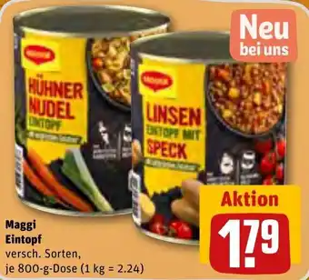 REWE Maggi Eintopf 800 g Dose Angebot