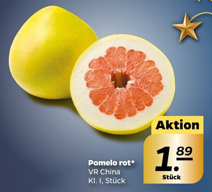 Pomelo rot Angebot bei NETTO