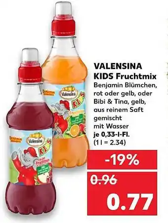 Kaufland VALENSINA KIDS Fruchtmix Angebot