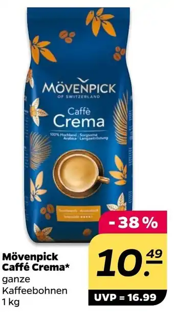 NETTO Mövenpick Caffè Crema 1 kg Angebot