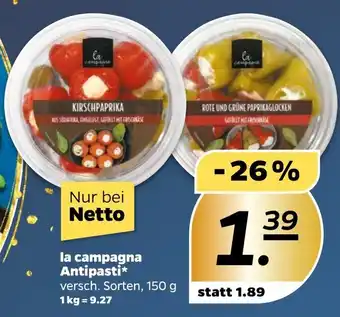 NETTO la Campagna Antipasti 150 g Angebot