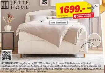 Höffner Jette Home Boxspringbett Angebot