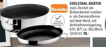 Höffner Berndes Edelstahl Bräter Angebot