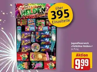 REWE Jugendfeuerwerk „tollkühne helden“ Angebot