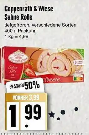 Edeka Coppenrath & wiese sahne rolle Angebot