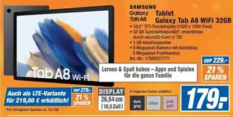 Expert Technomarkt Samsung Galaxy Tab A8 WiFi Tablet 32GB Angebot