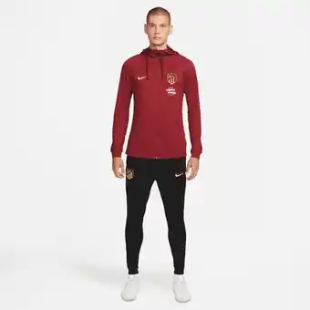 Nike Nike atlético madrid strike  dri-fit fußball-trainingsanzug mit kapuze für herren - rot Angebot