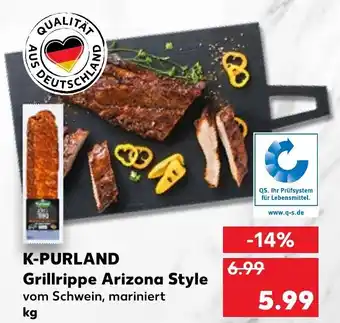 Kaufland K-Purland Grillrippe Arizona Style Angebot