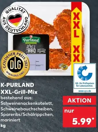 Kaufland K-Purland XXL-Grill Mix Angebot