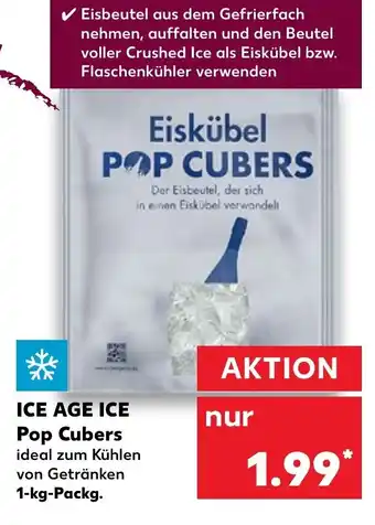 Kaufland Ice Age Ice Pop Cubers 1kg Angebot