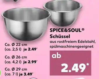 Kaufland Spice&Soul Schüssel Angebot