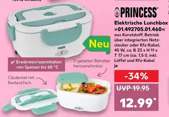 Kaufland Princess Elektrische Lunchbox 01.492705.01.460 Angebot