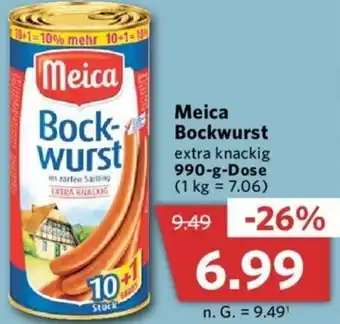 Combi Meica Bockwurst 990 g Dose Angebot