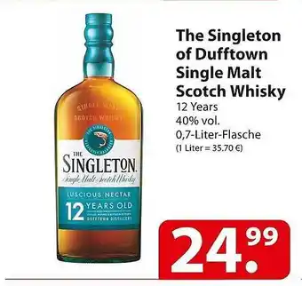 Famila Nord Ost The singleton of dufftown single malt scotch whisky Angebot