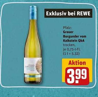 REWE Grauer burgunder vom kalkstein qba Angebot