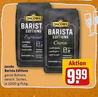 REWE Kaufpark Jacobs barista editions Angebot