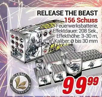 CENTERSHOP Release the beast 156 schuss Angebot