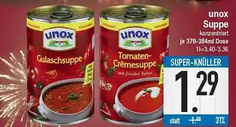 E-Center Unox suppe Angebot
