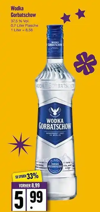 Edeka Vodka gorbatschow Angebot