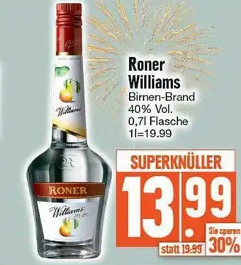 Edeka Roner williams Angebot