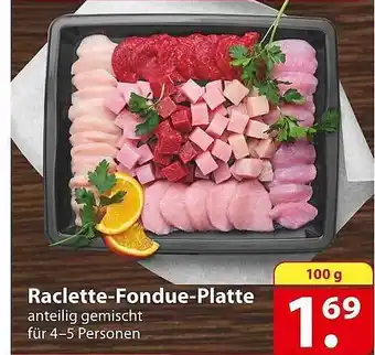 Famila Nord Ost Raclette-fondue-platte Angebot