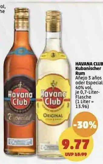 PENNY Havana club kubanischer rum Angebot