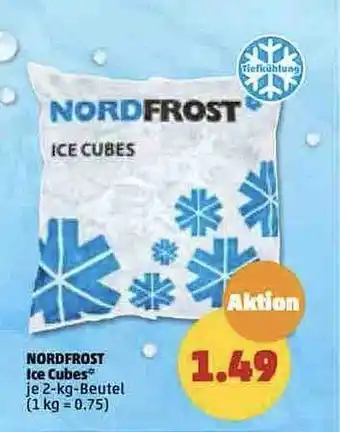 PENNY Nordfrost ice cubes Angebot