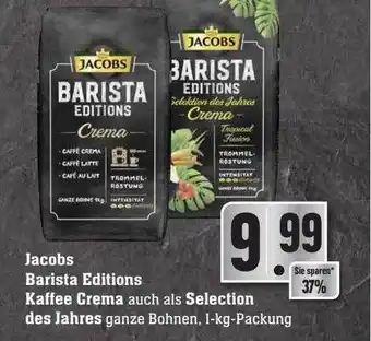 Scheck-in-Center Jacobs barista editions kaffee crema auch selection des jahres Angebot