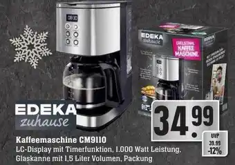 Scheck-in-Center Edeka zuhause kaffeemaschine cm9110 Angebot