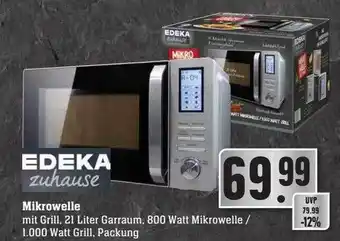 Scheck-in-Center Edeka zuhause mikrowelle Angebot