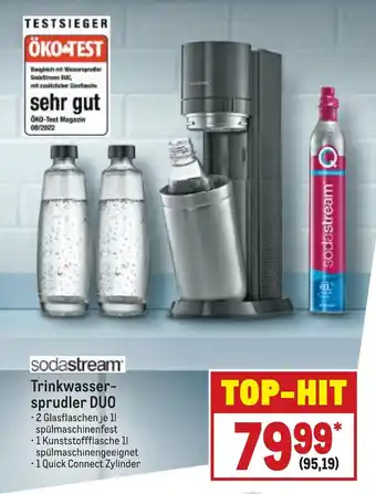 METRO SodaStream Trinkwassersprudler Duo Angebot