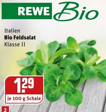 REWE Italien Bio Feldsalat 100g Angebot