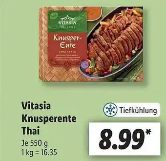 Lidl Vitasia knusperente thai Angebot