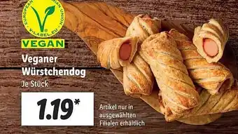 Lidl Veganer würstchendog Angebot