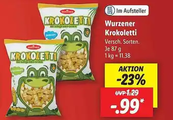 Lidl Wurzener krokoletti Angebot