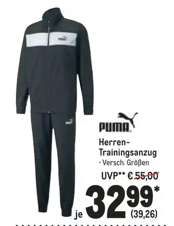 METRO Puma Trainingsanzug Angebot