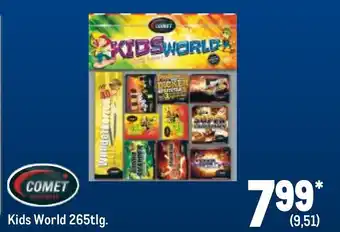 METRO Comet Feuerwerk Jugendfeuerwerk Kids World Angebot