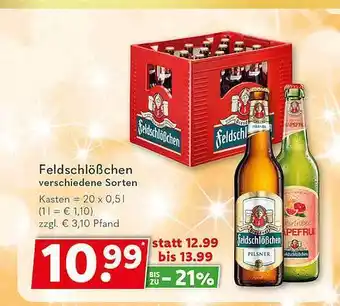 Getränkeland Feldschlößchen Angebot