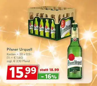 Getränkeland Pilsner urquell Angebot