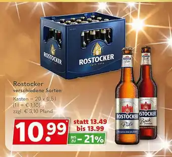 Getränkeland Rostocker verschiedene sorten Angebot