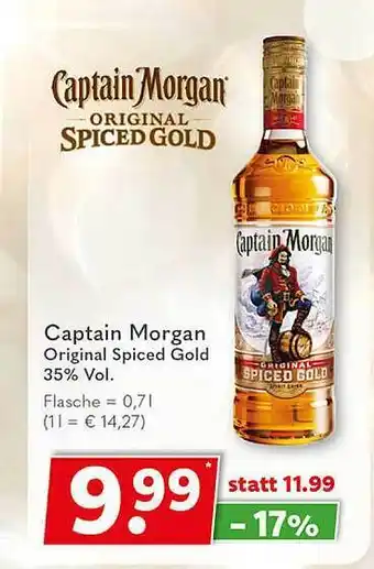 Getränkeland Captain morgan original spiced gold Angebot