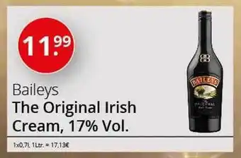 Sagasser Baileys the original irish cream Angebot