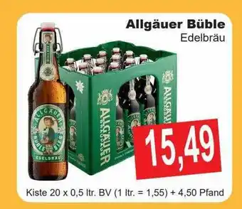 Getränke Göbel Allgäuer büble edelbräu Angebot