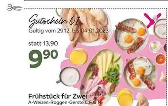 Mömax Frühstück für zwei Angebot