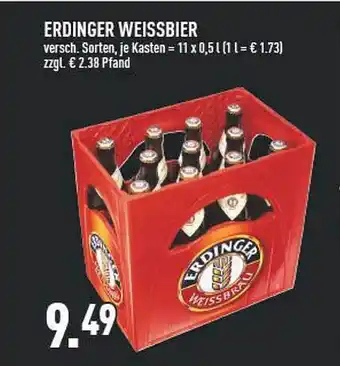 Marktkauf Erdinger weissbier Angebot