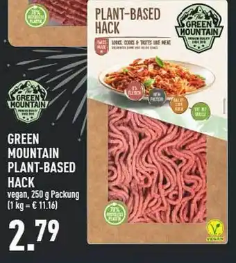 Marktkauf Green mountain plant-based hack Angebot