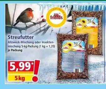 Norma Little friends streufutter Angebot