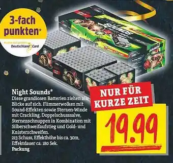 NP Discount Comet night sounds Angebot