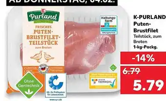 Kaufland K-PURLAND Puten-Brustfilet Angebot