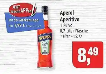 Markant Aperol aperitivo Angebot